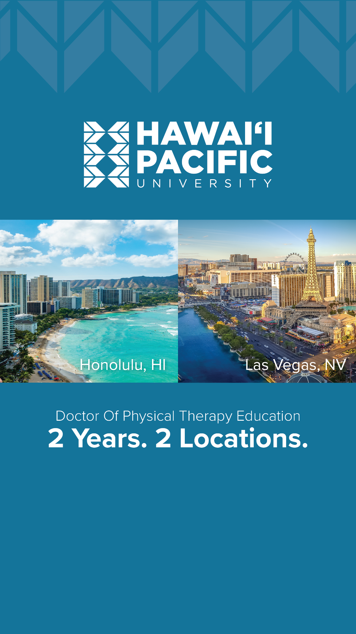 Hawai'i Pacific University Facebook ad