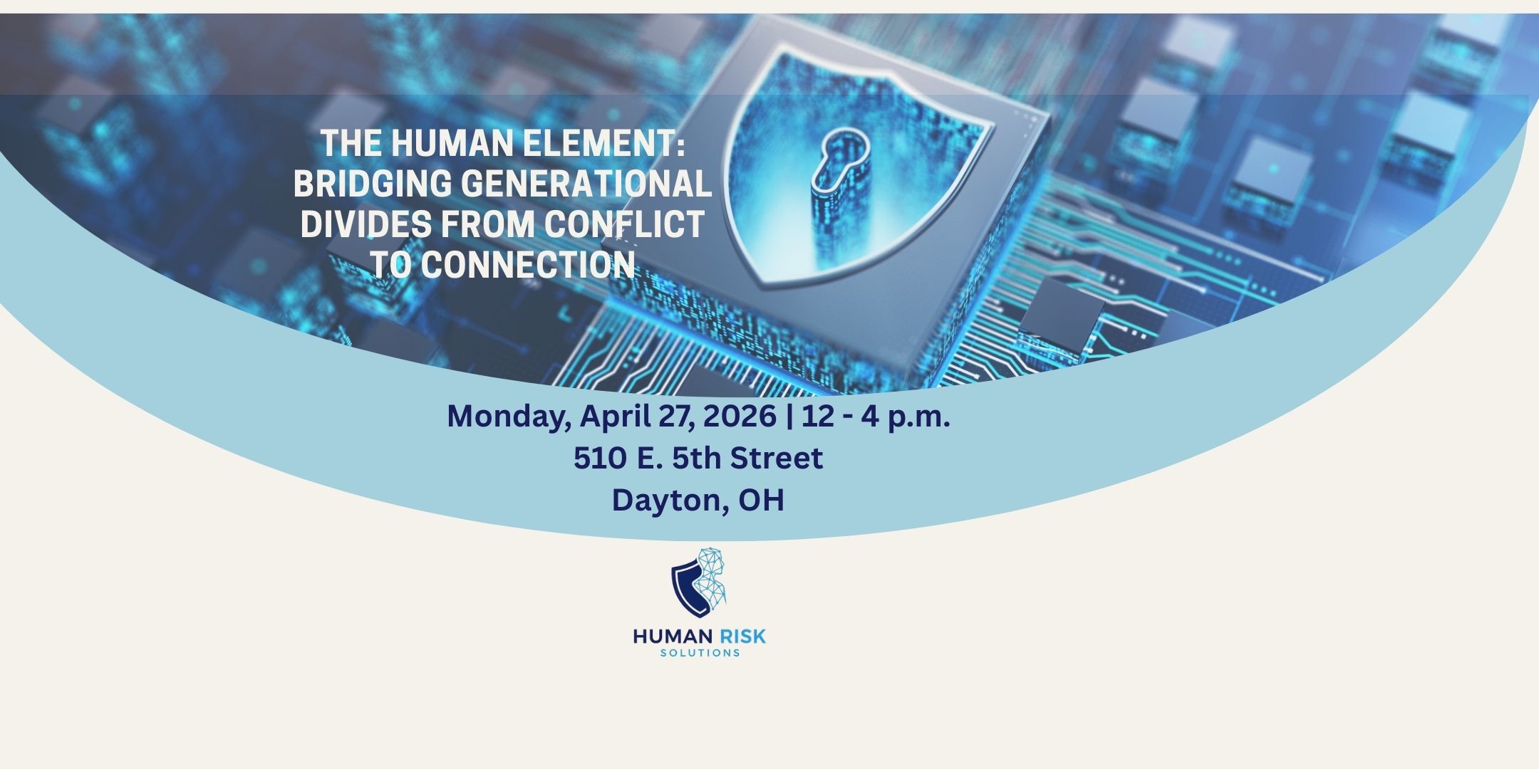 Human Risk Solutions Facebook ad: The Human Element: Bridging Generational Divides from…