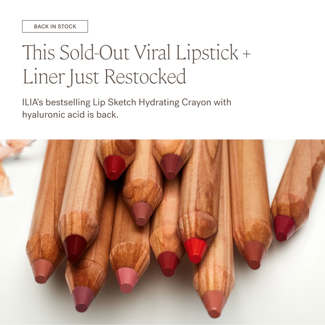 ILIA Beauty Facebook ad
