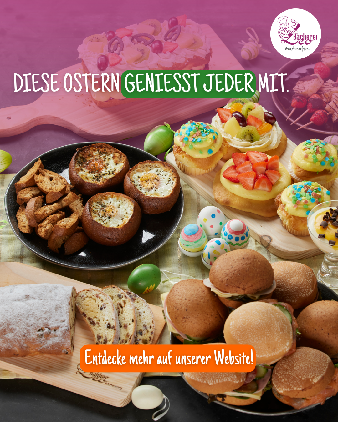 Bäckerei Leo Glutenfrei Facebook ad