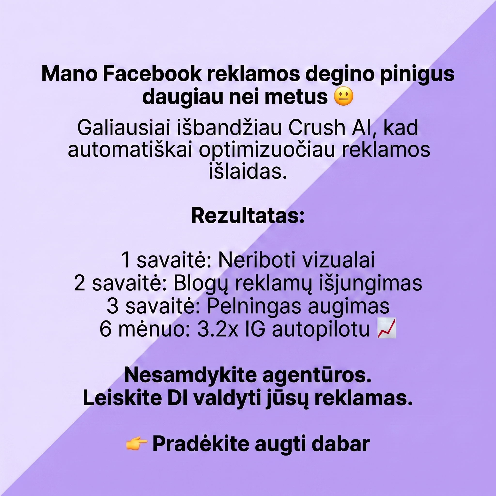 trycrush.ai Facebook ad