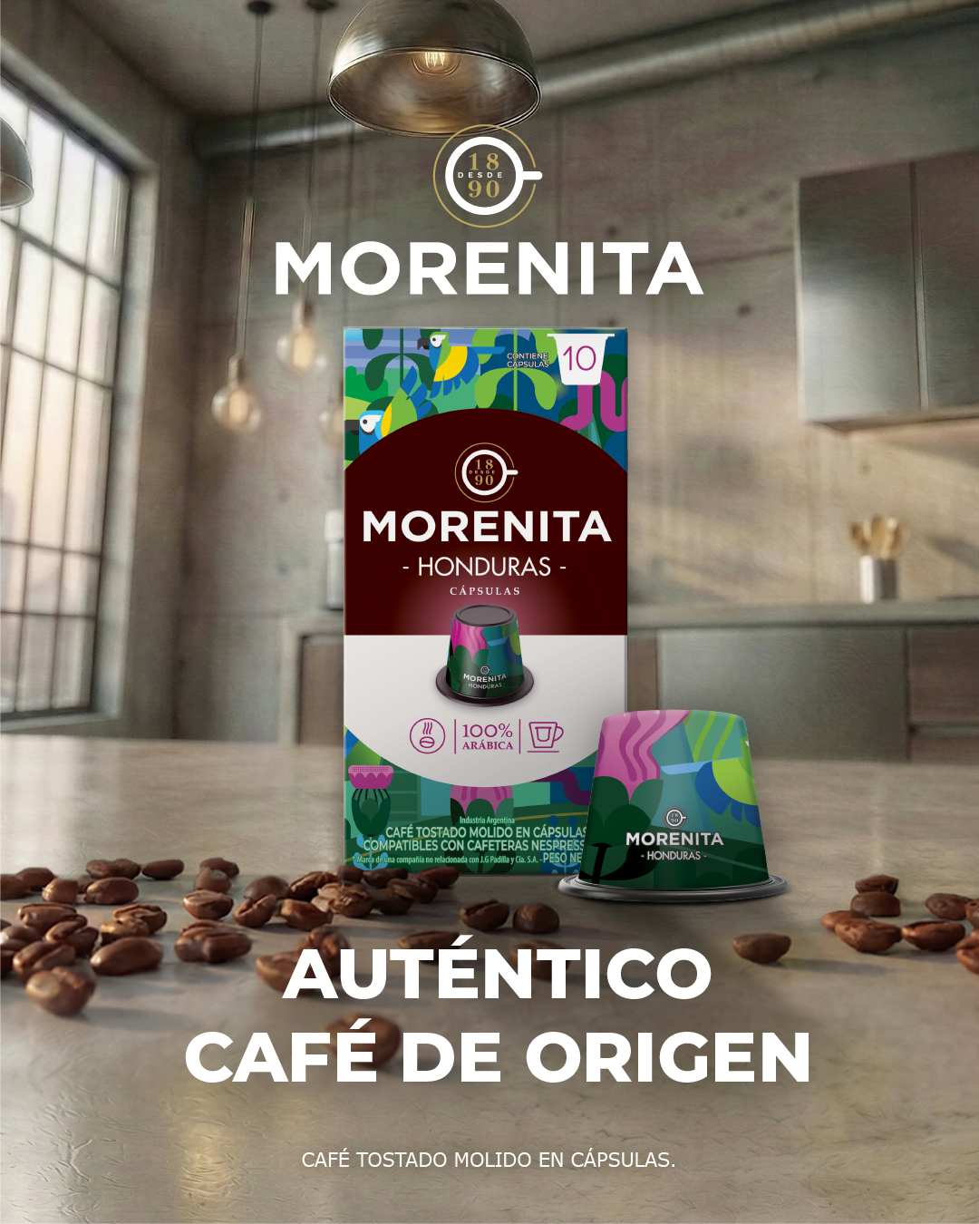 Café Morenita Facebook ad