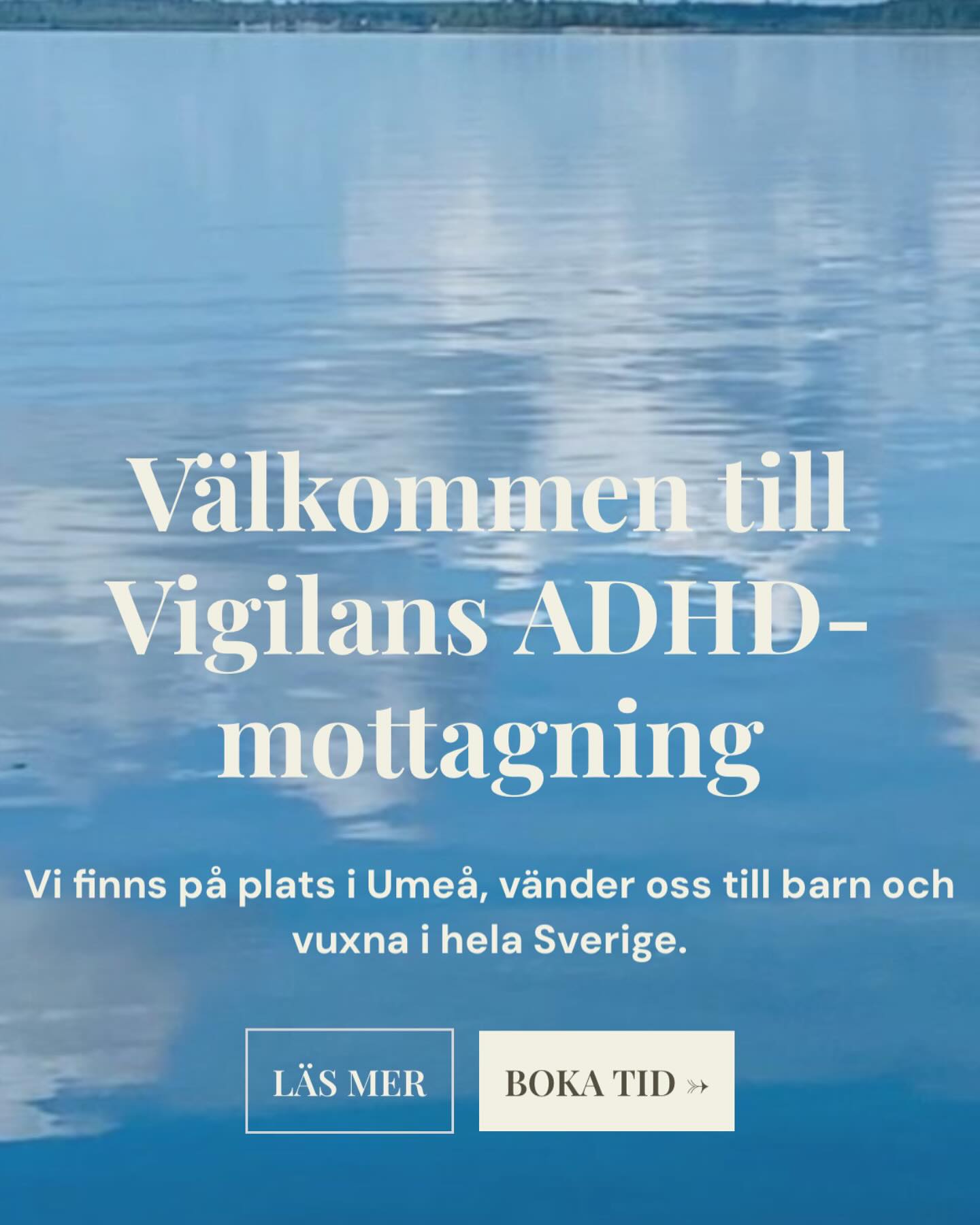 Vigilans ADHD-mottagning Facebook ad from Apr 5, 2025