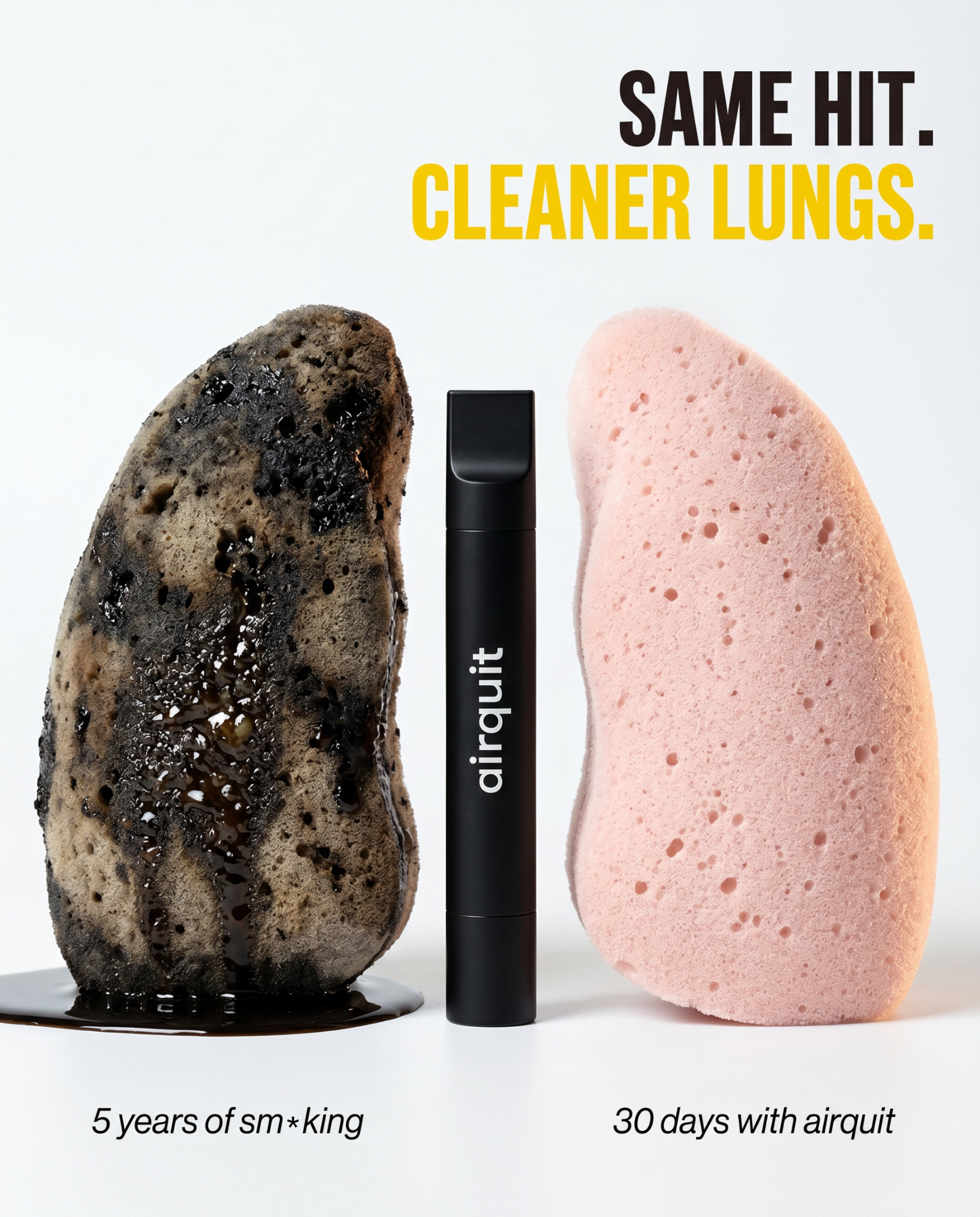 Air Quit Facebook ad: Kick The Habit Today!