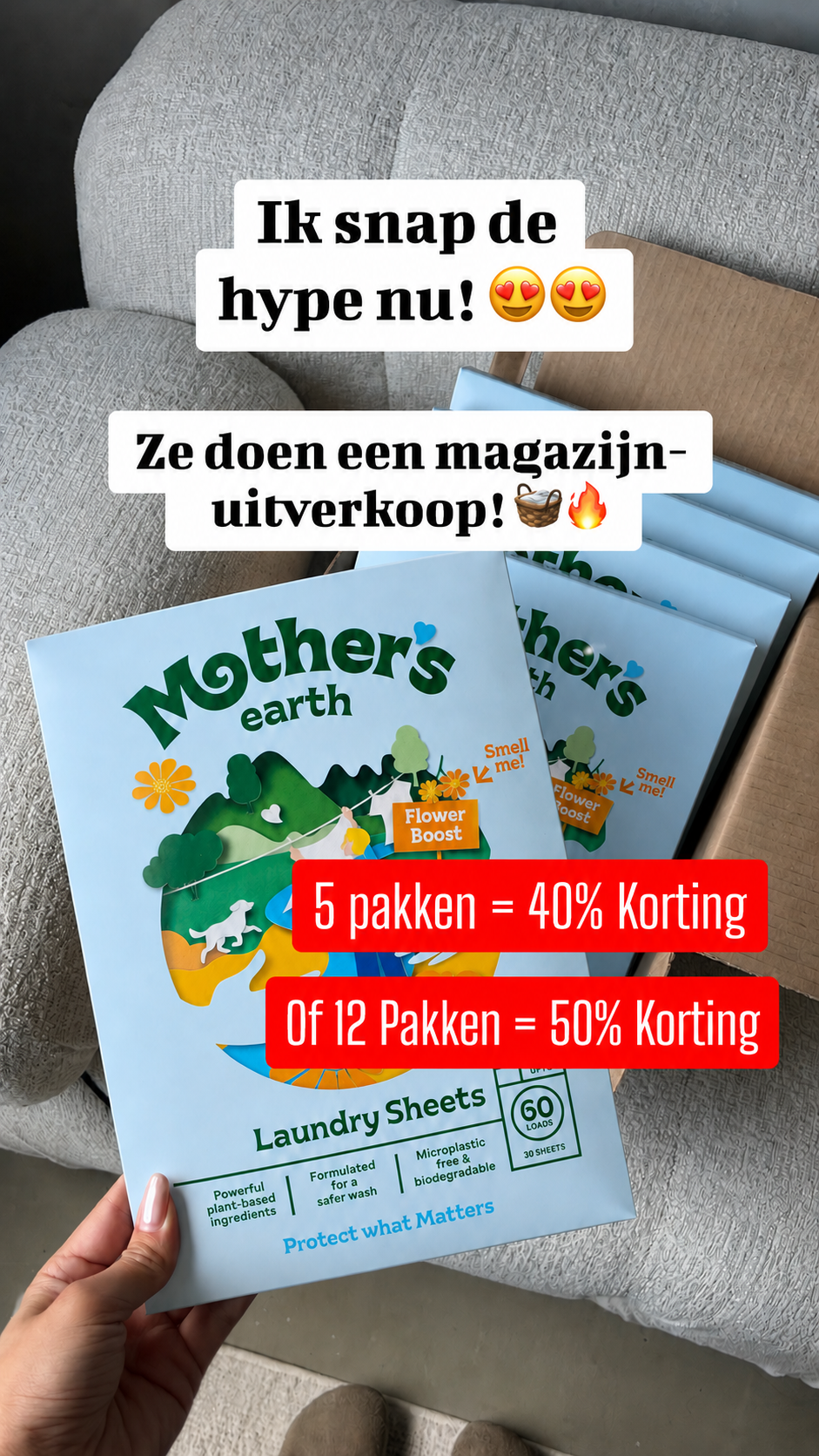 Mothers Earth Facebook ad