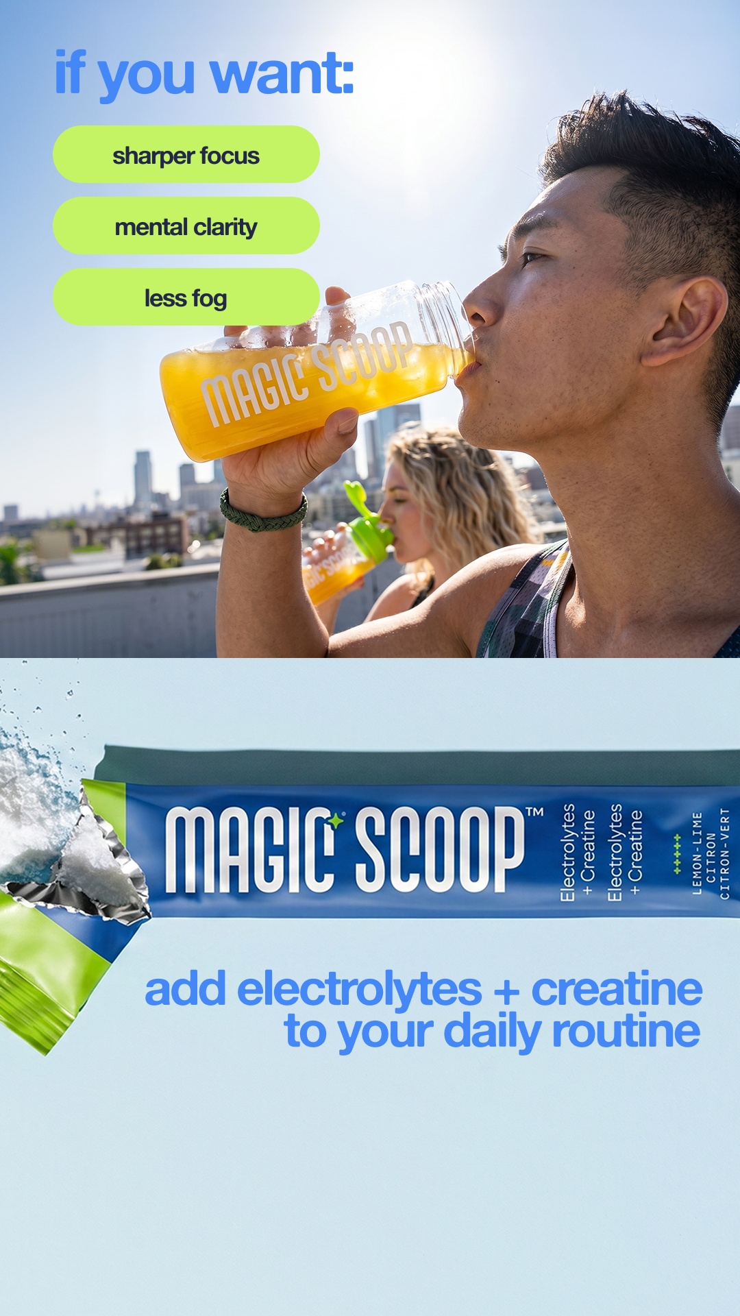 Magic Scoop Facebook ad