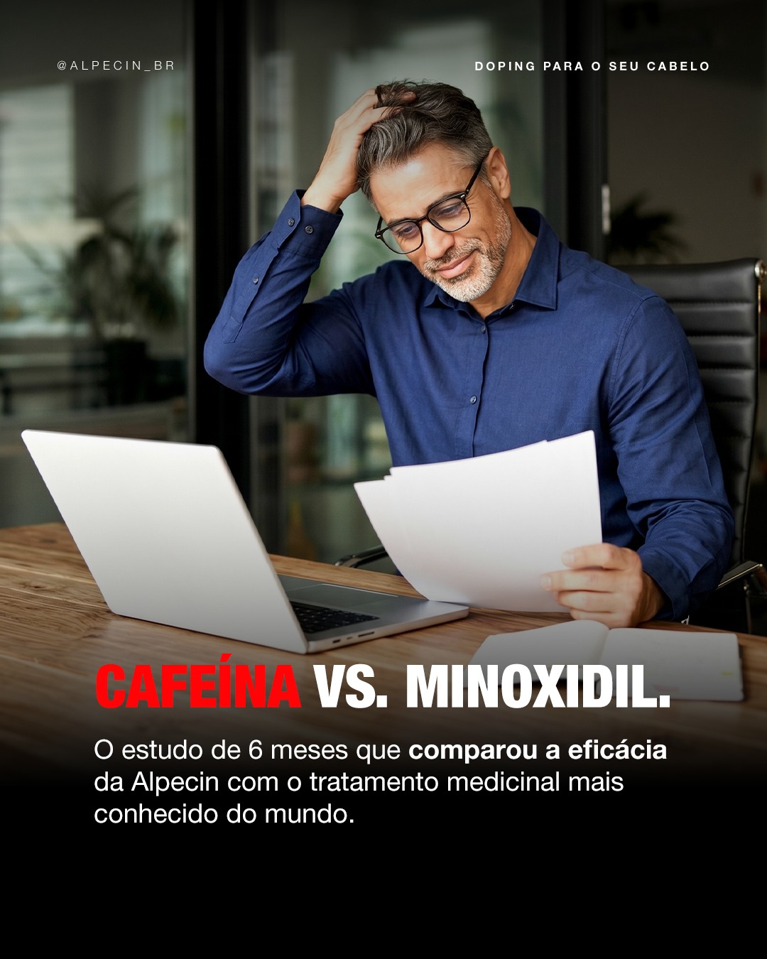 Alpecin Brasil Facebook ad