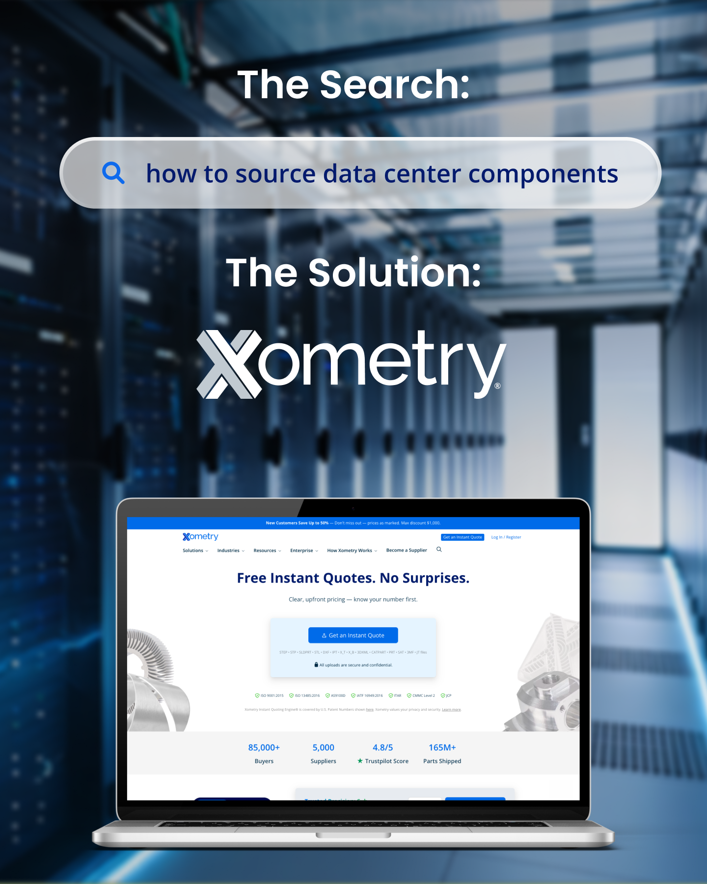 Xometry Facebook ad