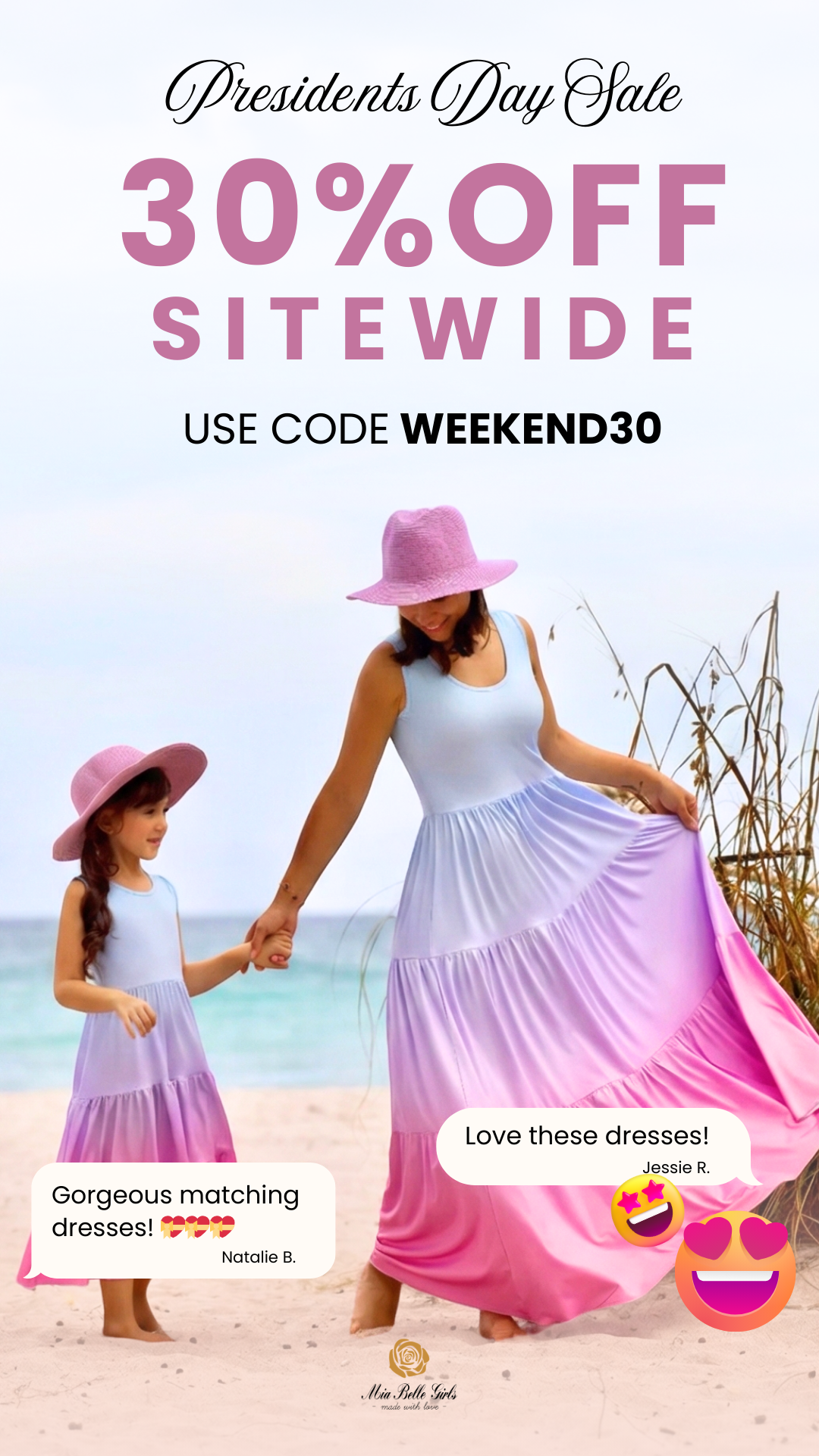 Mia Belle Girls Facebook ad