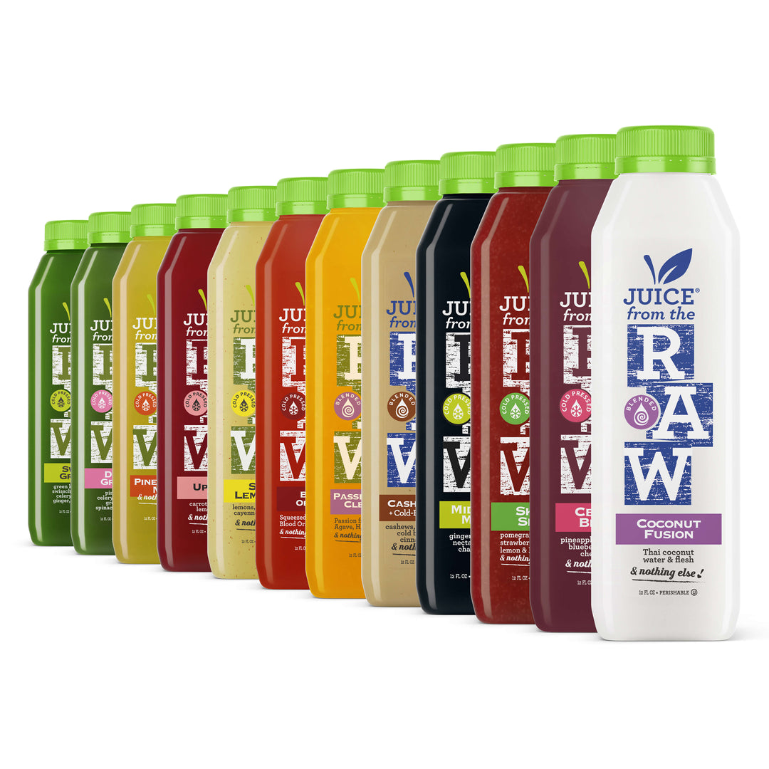 Juice From the RAW Facebook ad