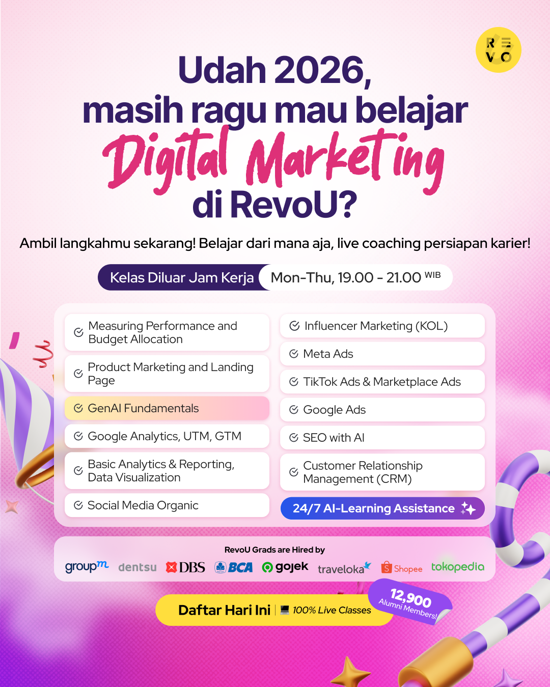 RevoU Facebook ad