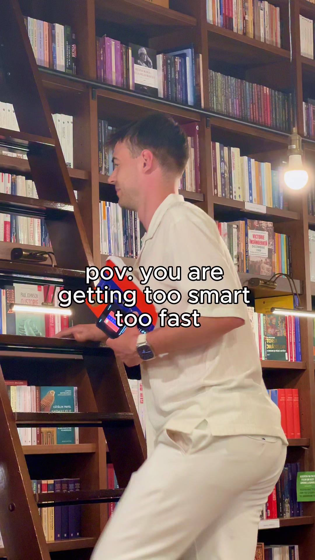 Deepstash Facebook ad: Be the Smartest in the Room