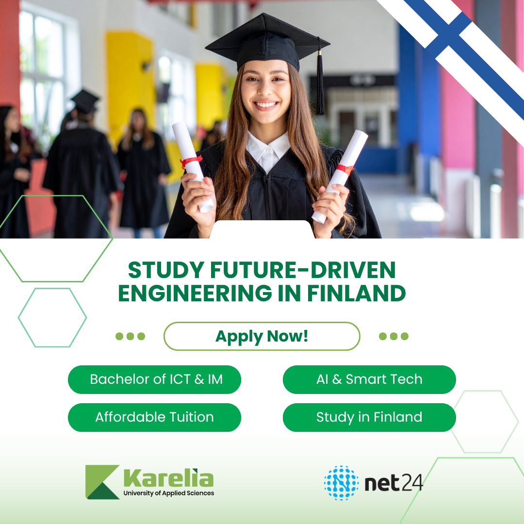 NET24 Facebook ad: NET24 provides smart solutions for educational market