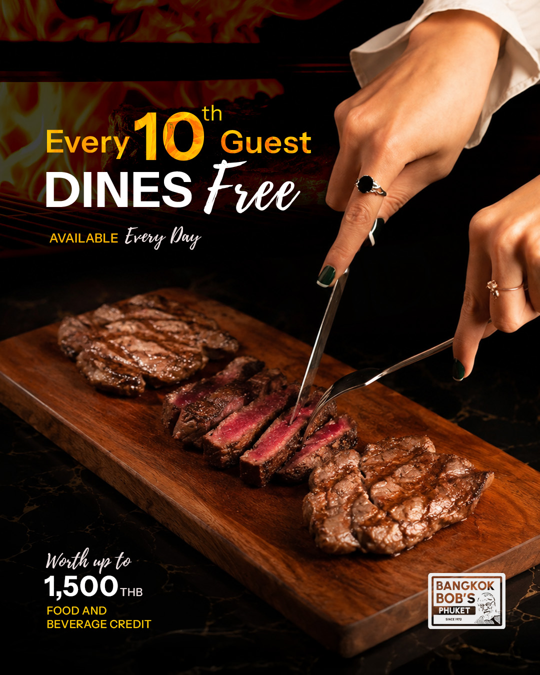 Bangkok Bob's Facebook ad: Best Steakhouse & Premium Butcher Shop in Phuket | Bangkokโฆ