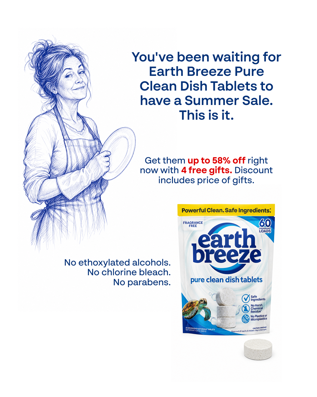 Earth Breeze Facebook ad