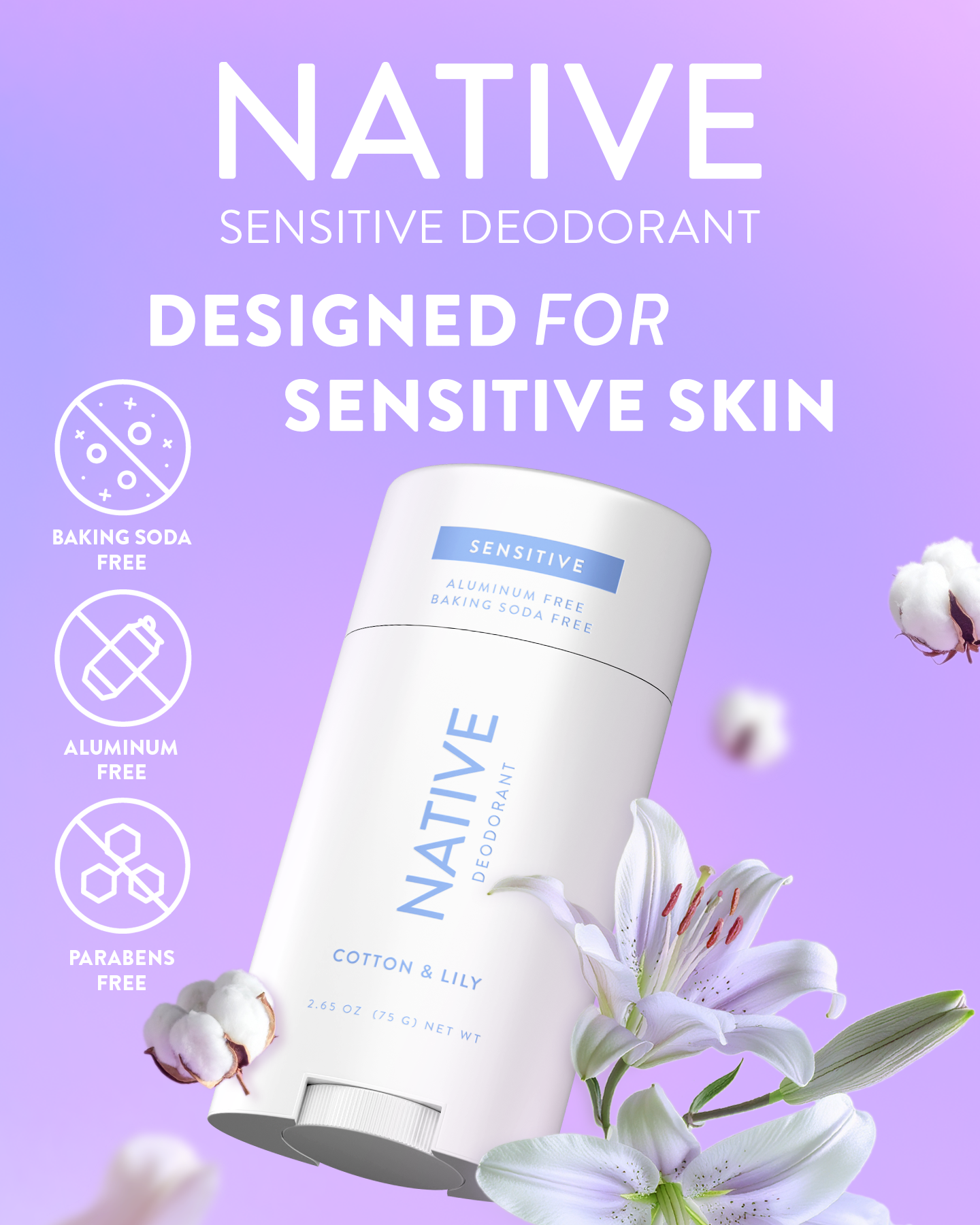 Native Facebook ad