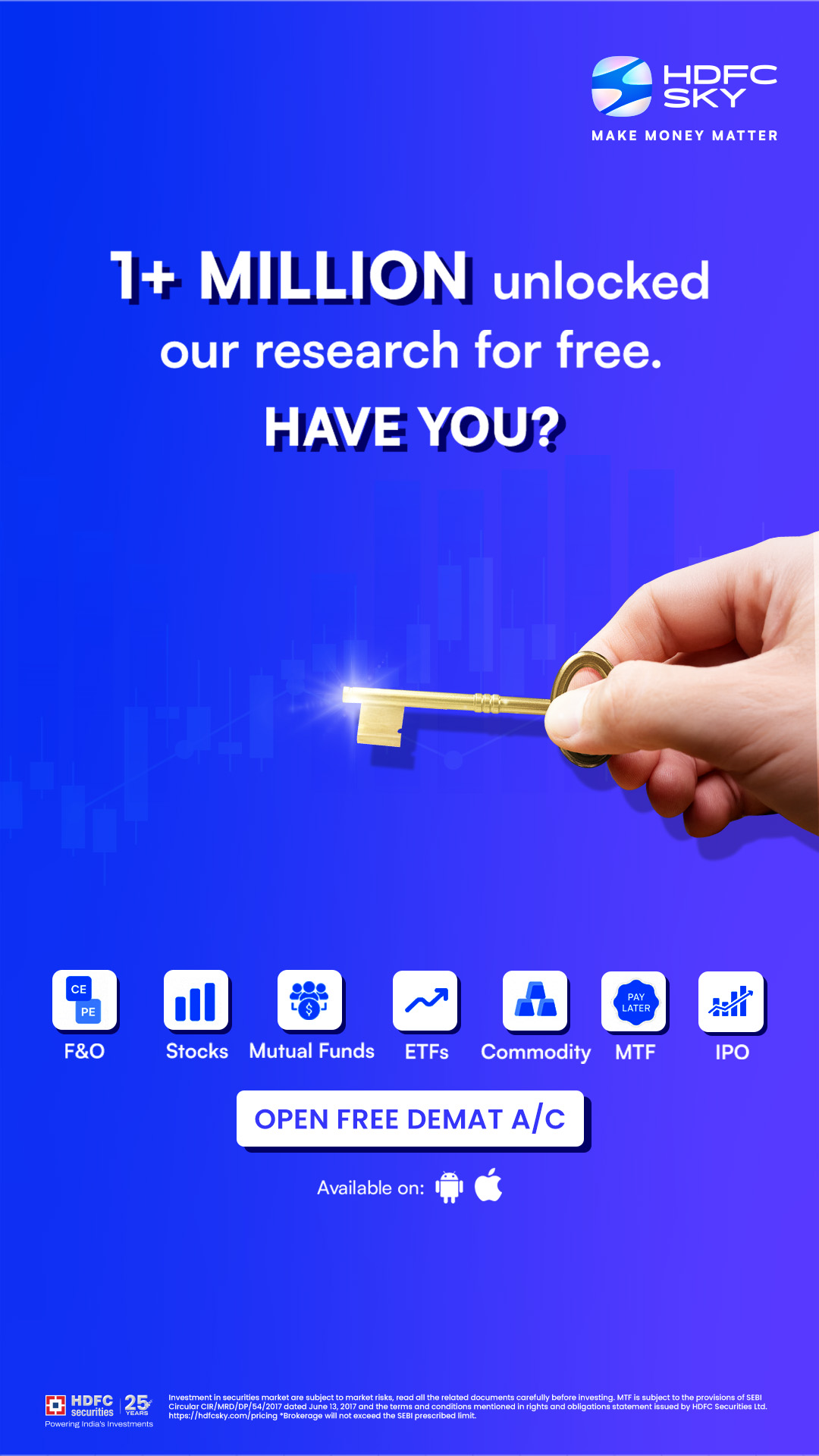 HDFC SKY Facebook ad