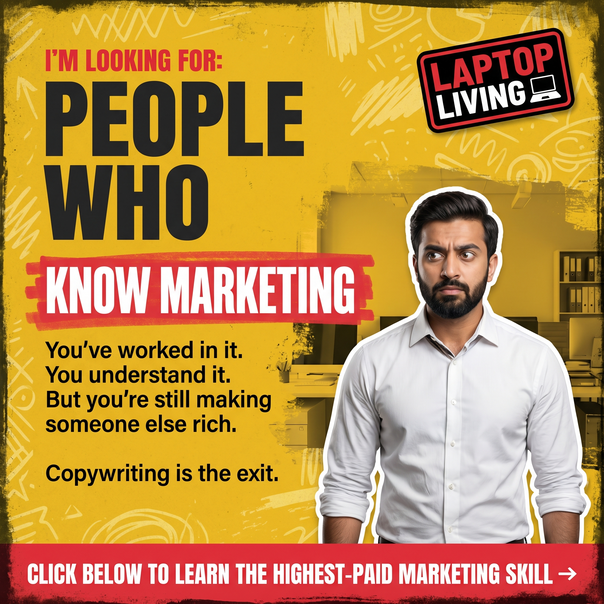 The Laptop Living Facebook ad