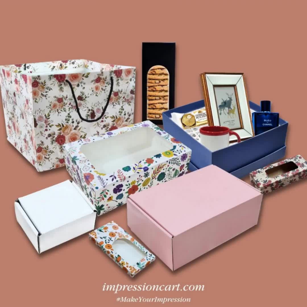 ImpressionCart Facebook ad: Buy Premium Packaging Boxes