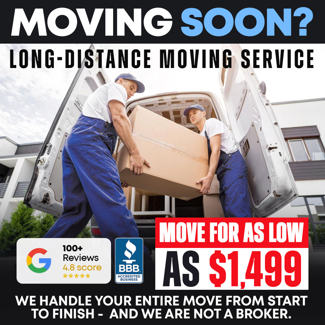 Move Quick Inc Facebook ad: Click Get quote For A Free Quote