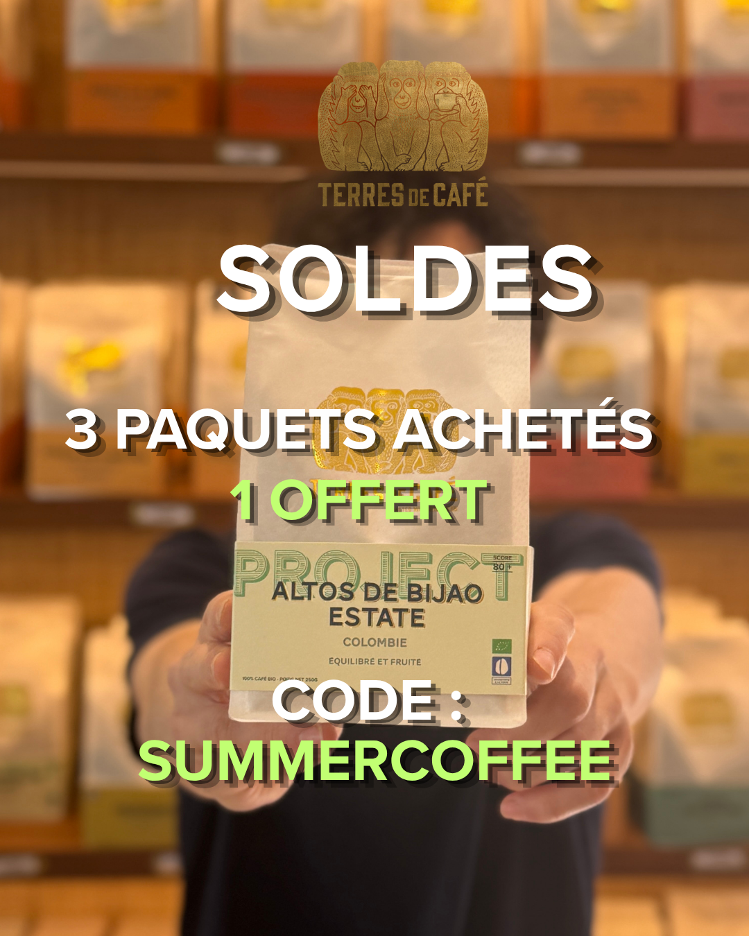 Terres de café Facebook ad