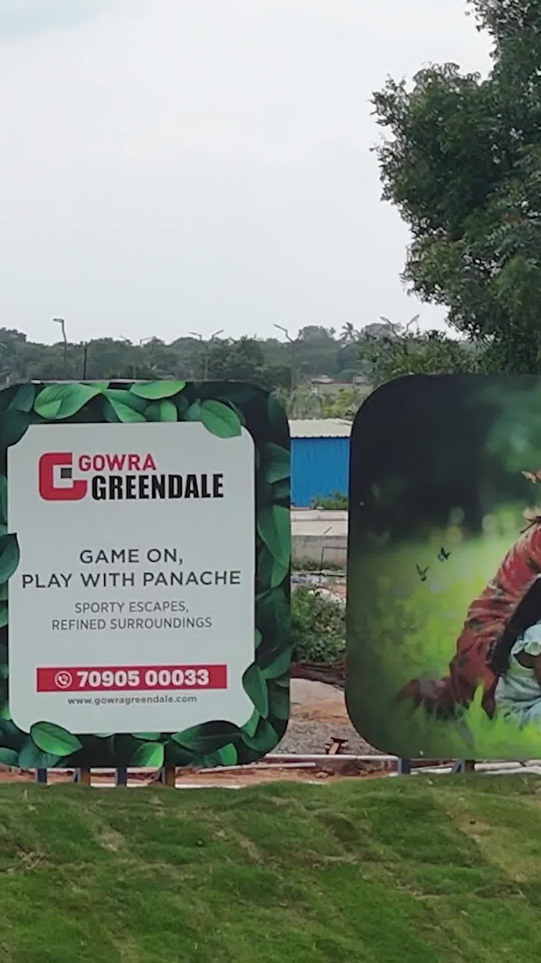 Gowra Ventures Facebook ad: Gowra Greendale-HMDA & RERA Approved Plots