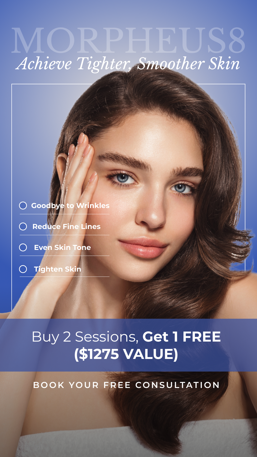 LK Beauty Facebook ad from May 22, 2025