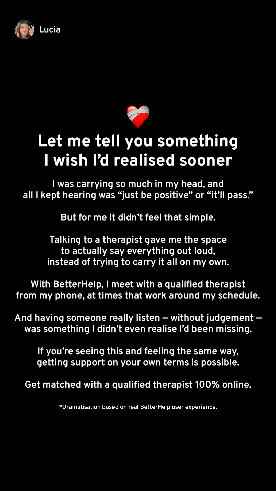 BetterHelp Facebook ad