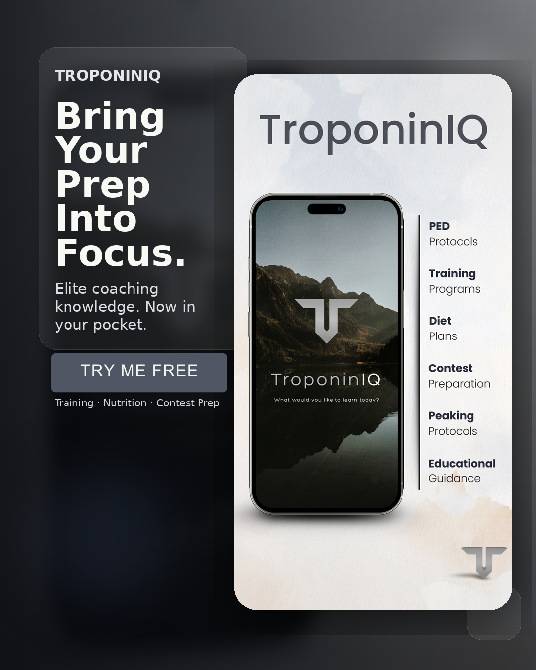 Troponin Supplements Facebook ad