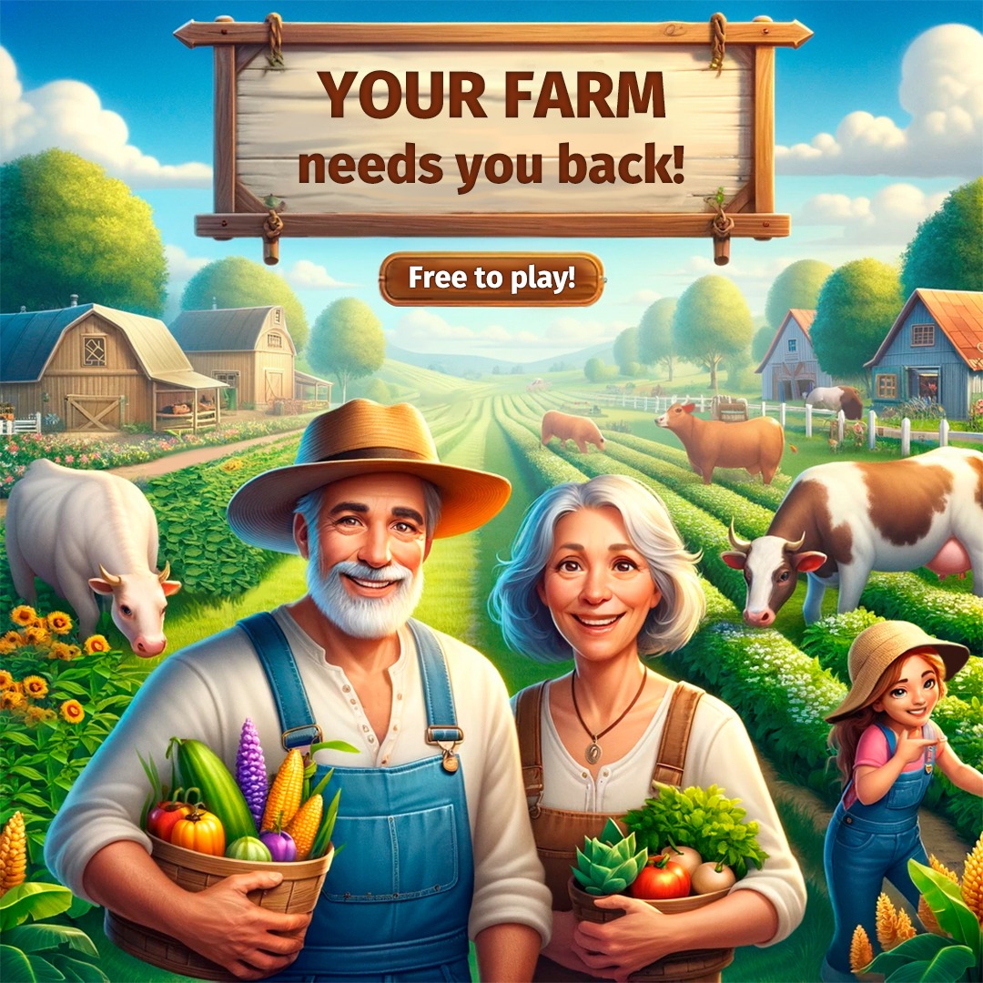 Taonga: The Island Farm Facebook ad