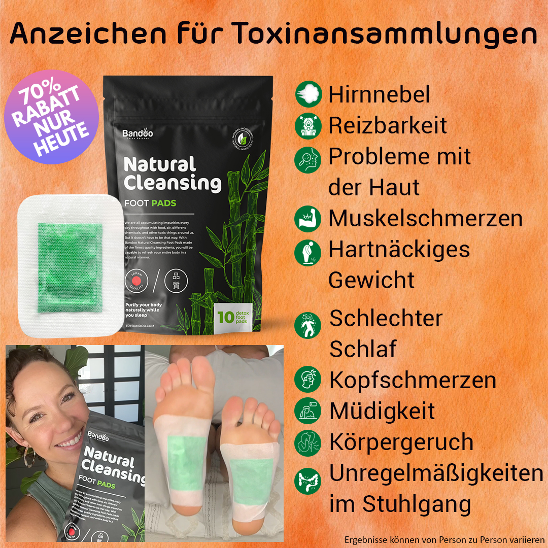 Natürliche Detox-Pflaster Facebook ad