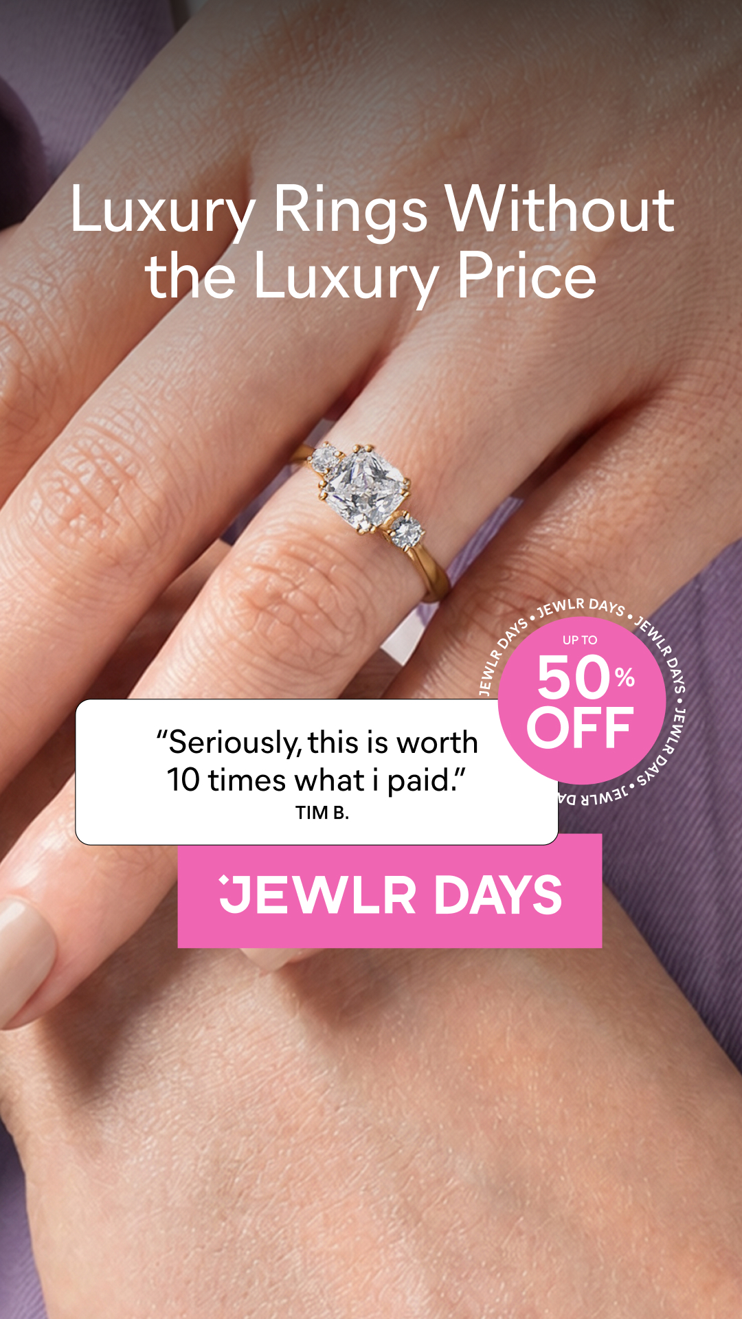 Jewlr Facebook ad