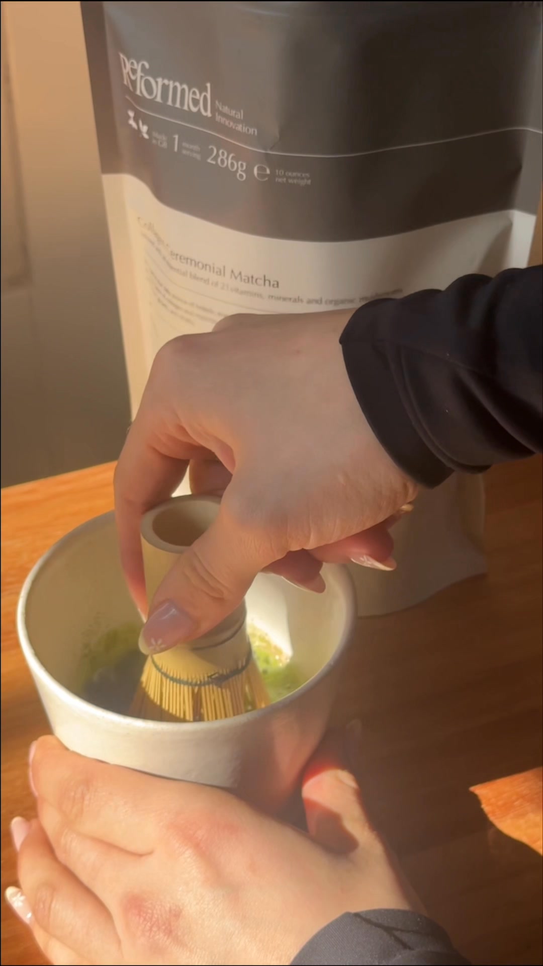 Feel Reformed Facebook ad: Upgrade your Matcha