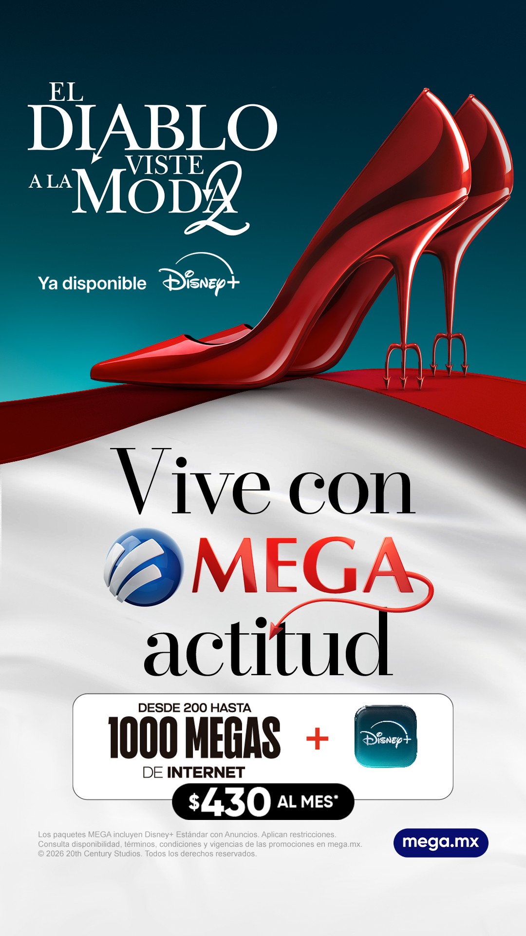 Megacable, Conectamos tu vida Facebook ad