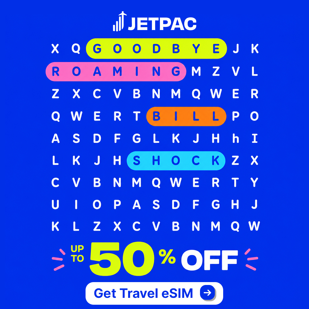 Jetpac Facebook ad