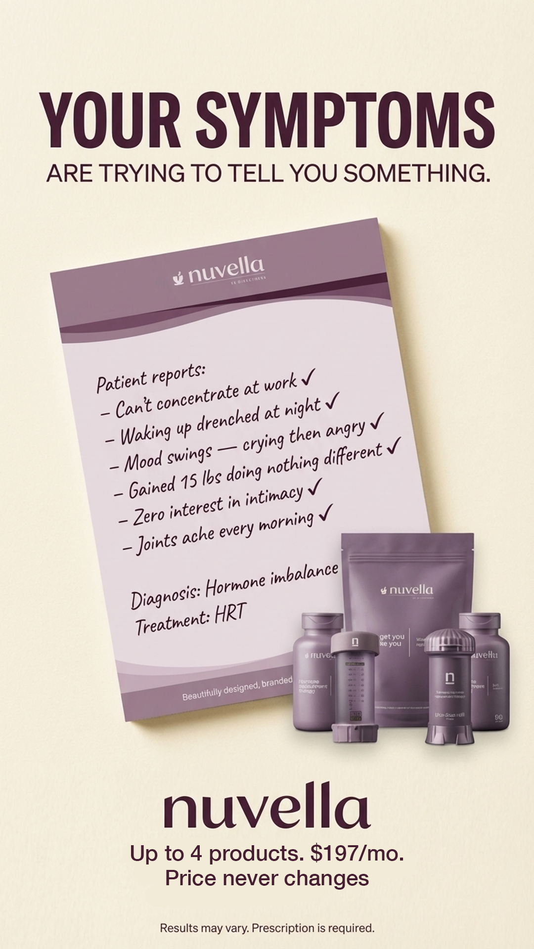 Nuvella USA Facebook ad