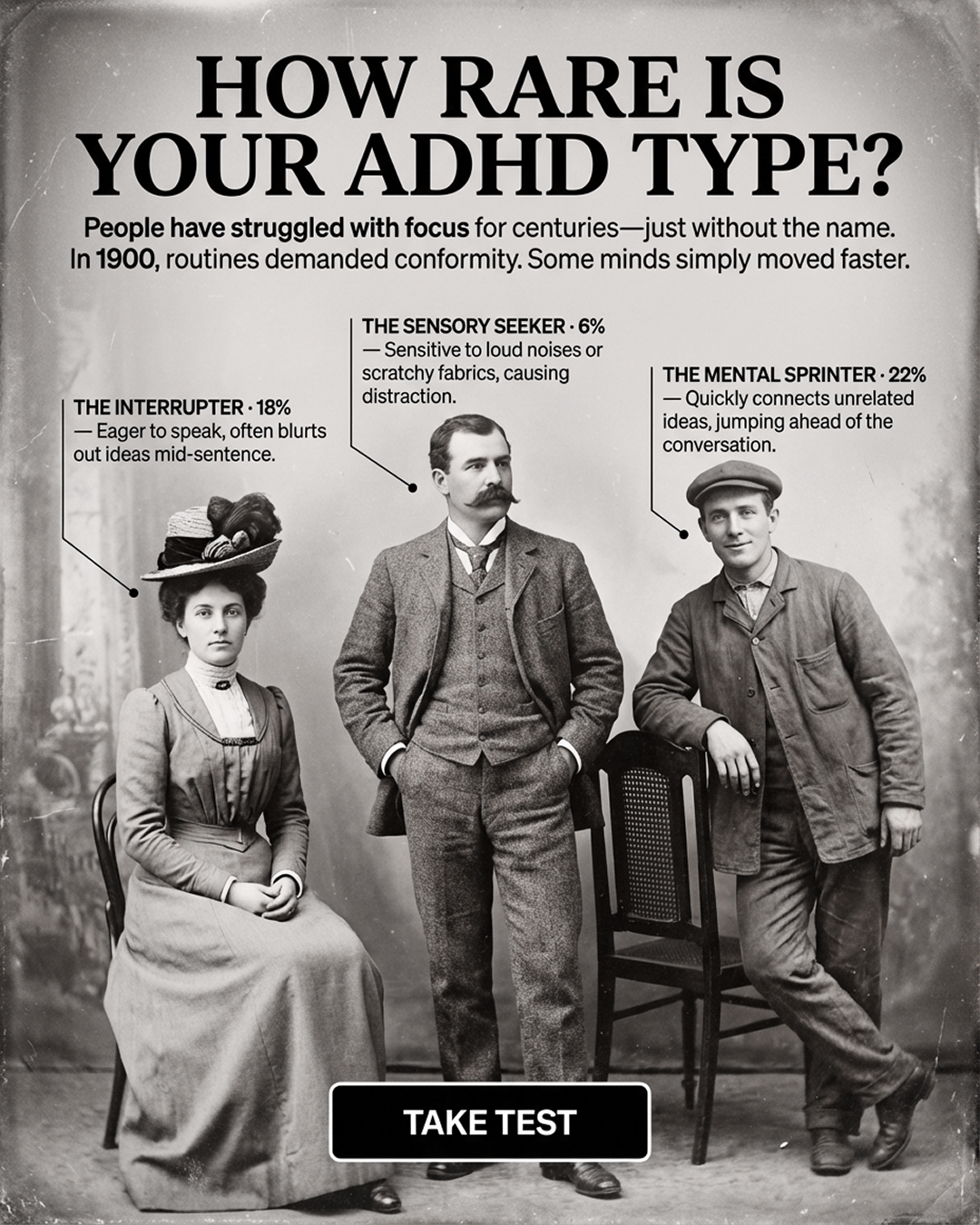 Rewire your ADHD brain Facebook ad