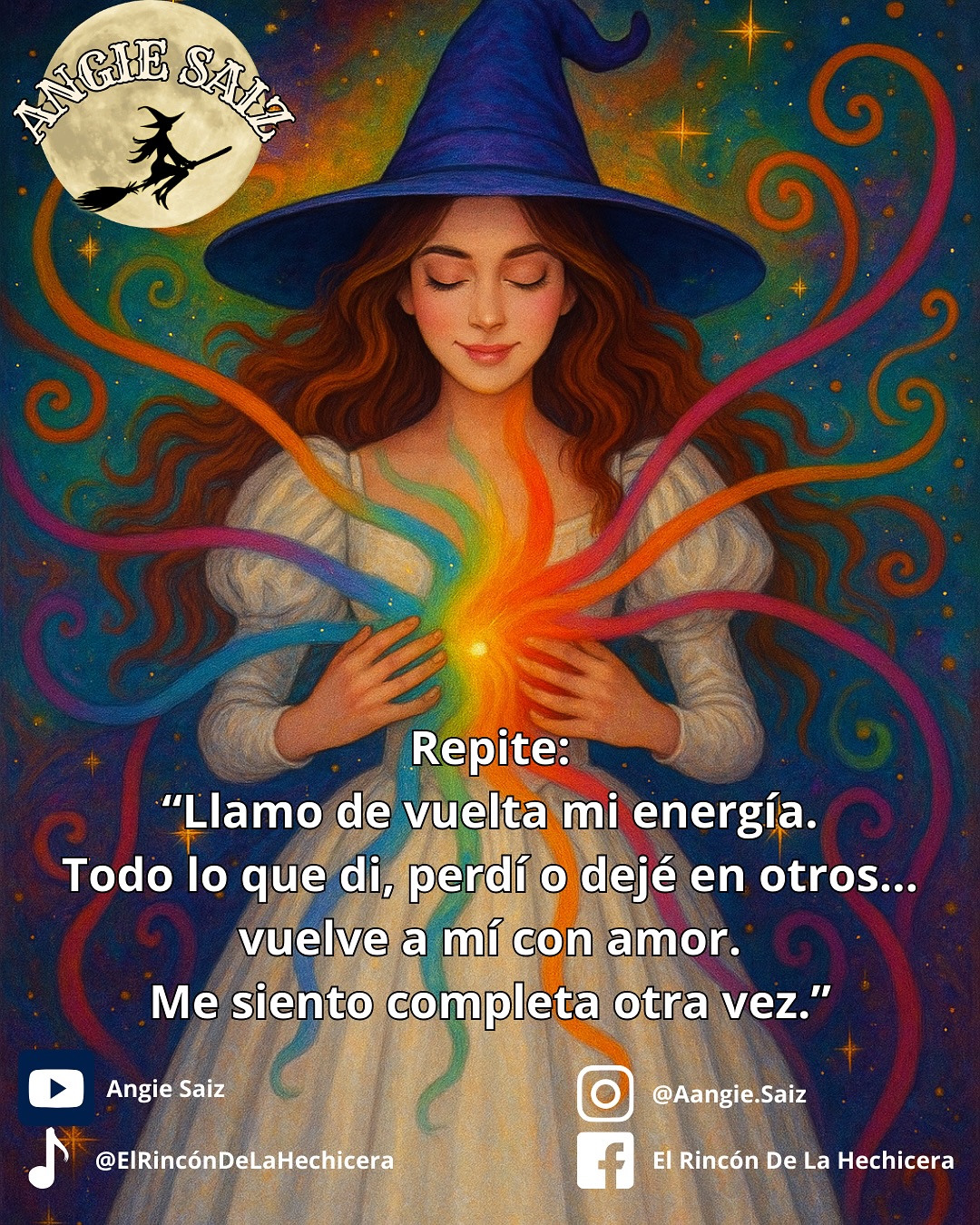El Rincon De La Hechicera Facebook ad: Cuando tu corazón se sienta cansado, cuando sientas…