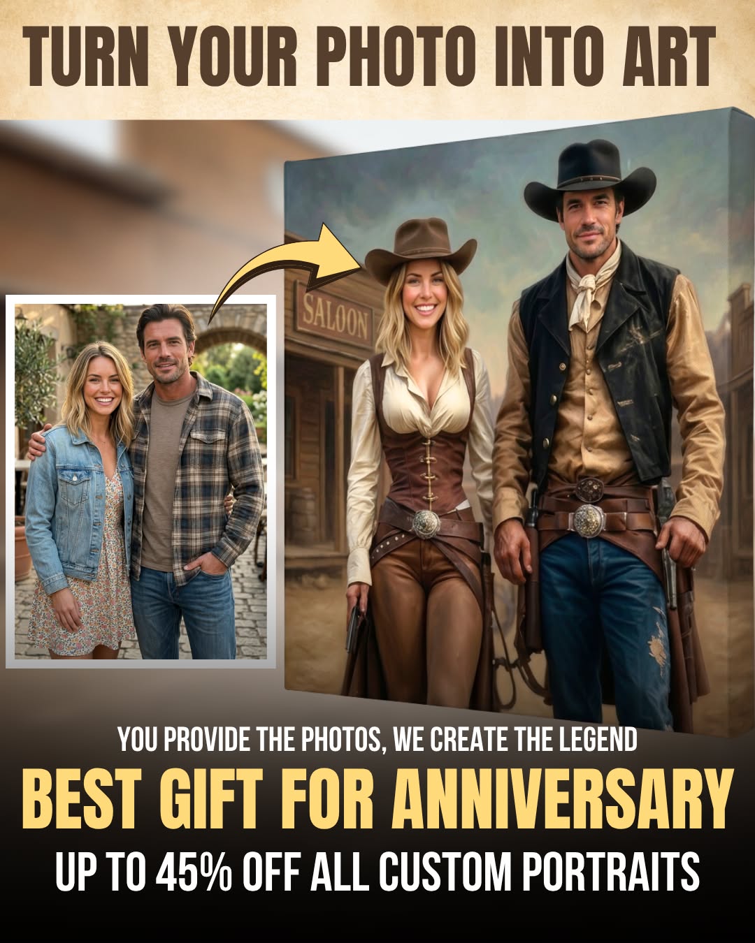 PortraitGift.Com Facebook ad