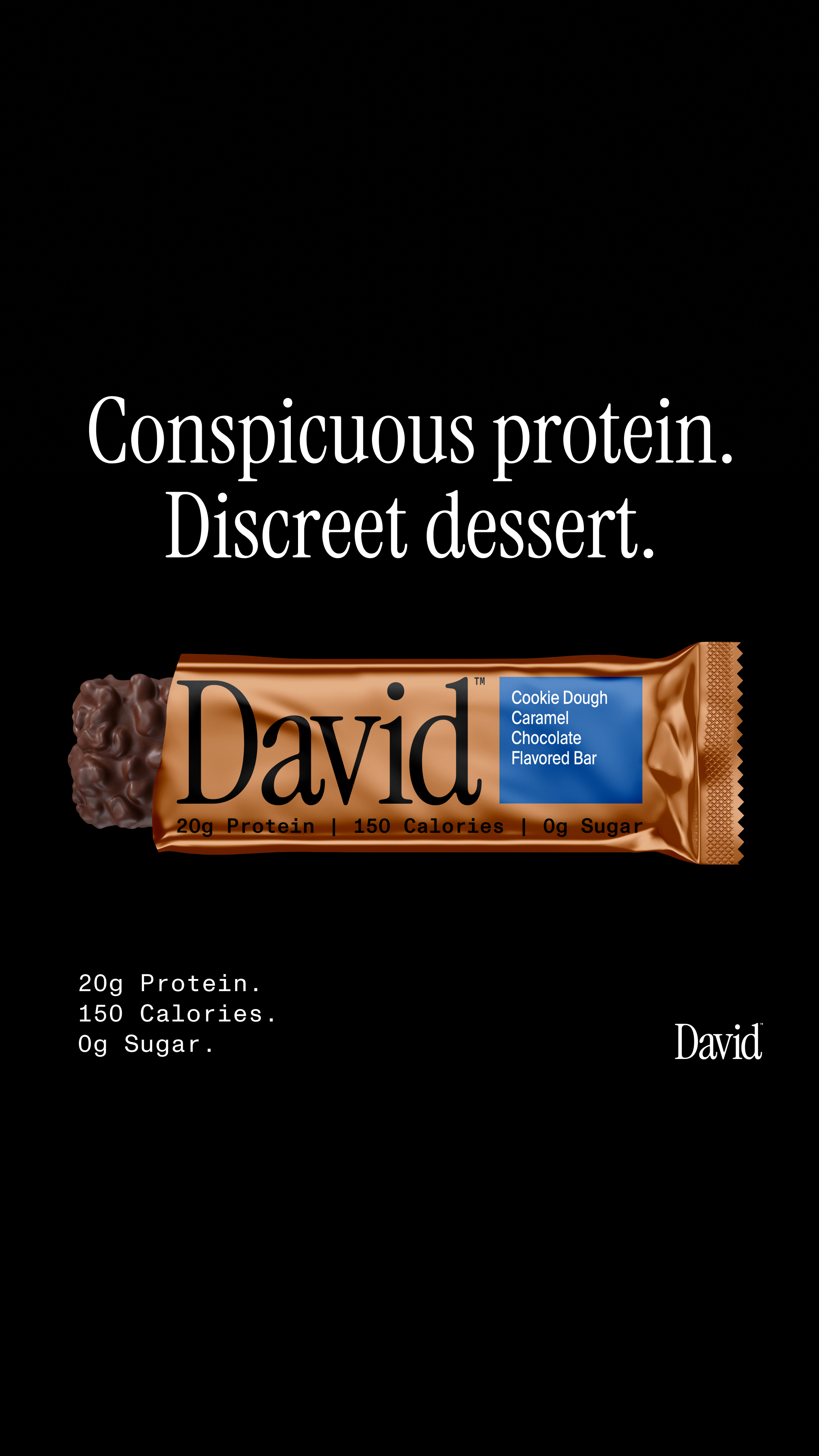 David Protein Facebook ad