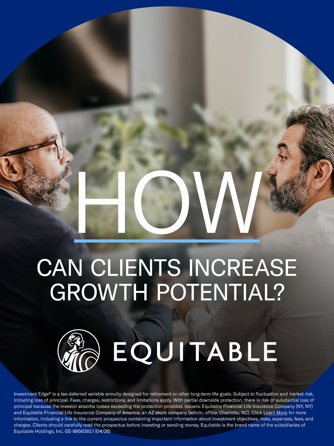 Equitable Facebook ad
