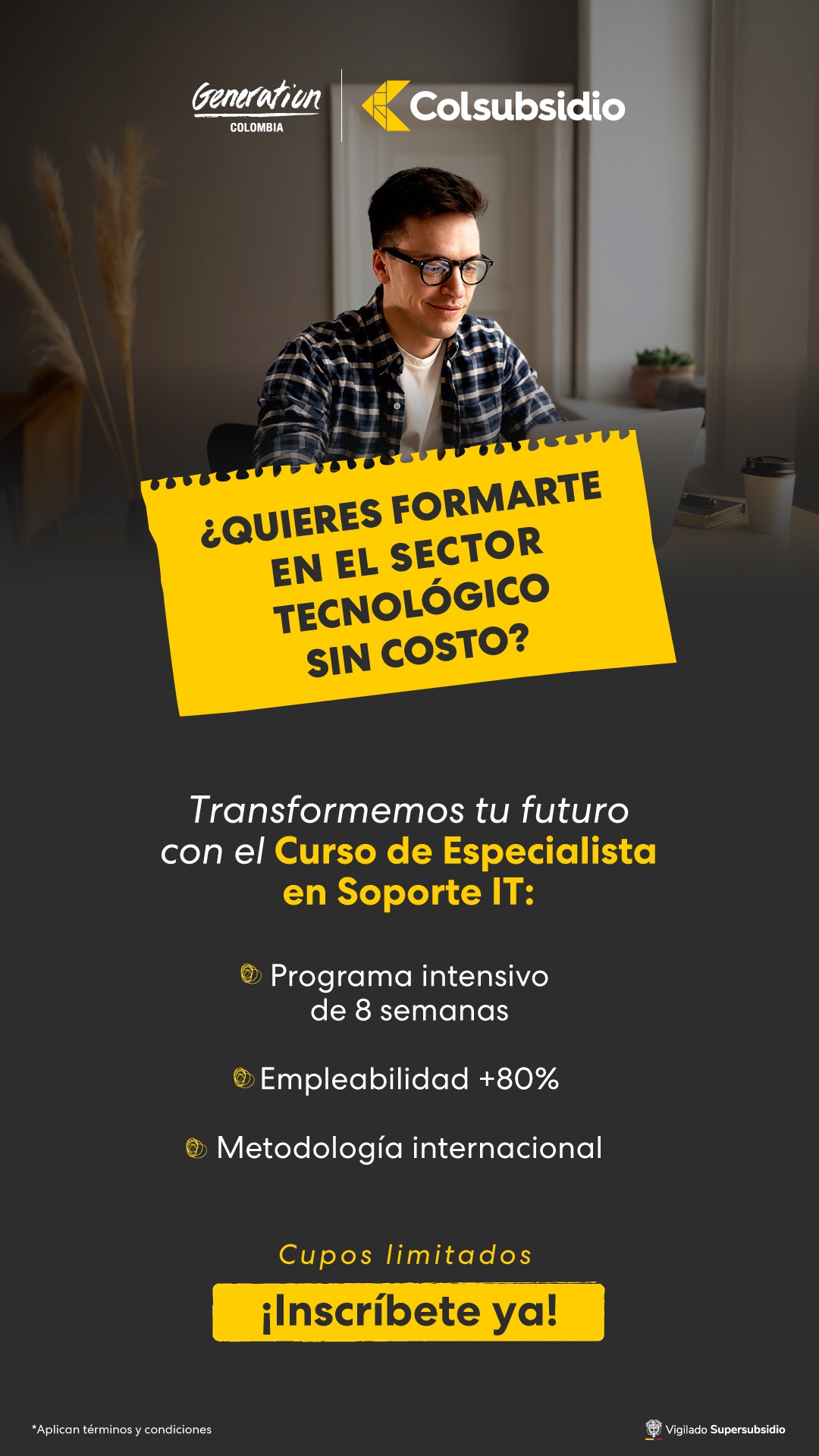 Colsubsidio Facebook ad from Mar 5, 2026