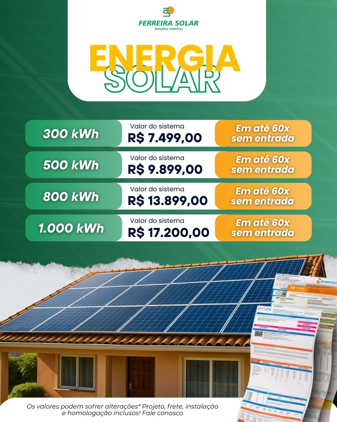 Ferreira Solar Facebook ad