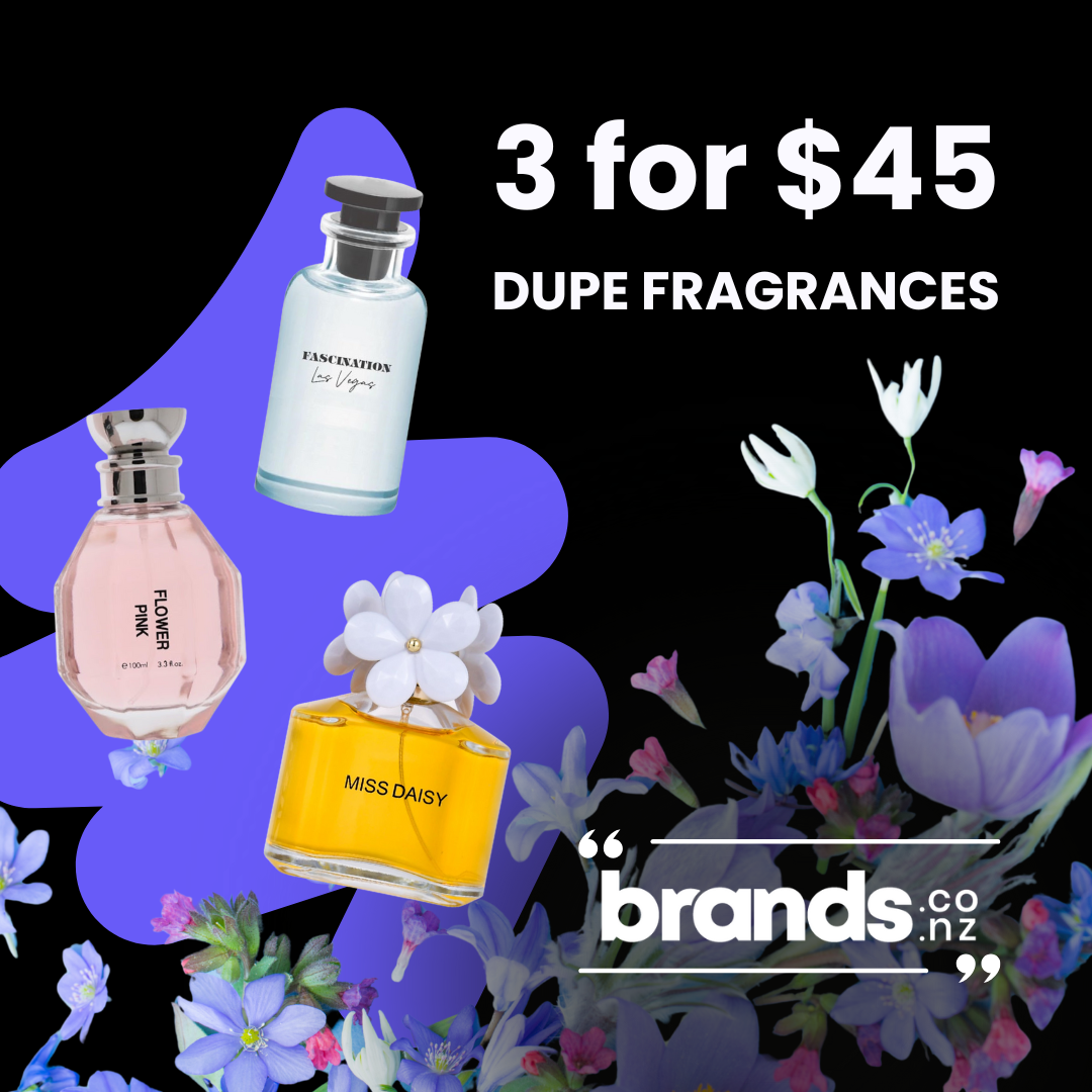brands.co.nz Facebook ad: Dupe Fragrances