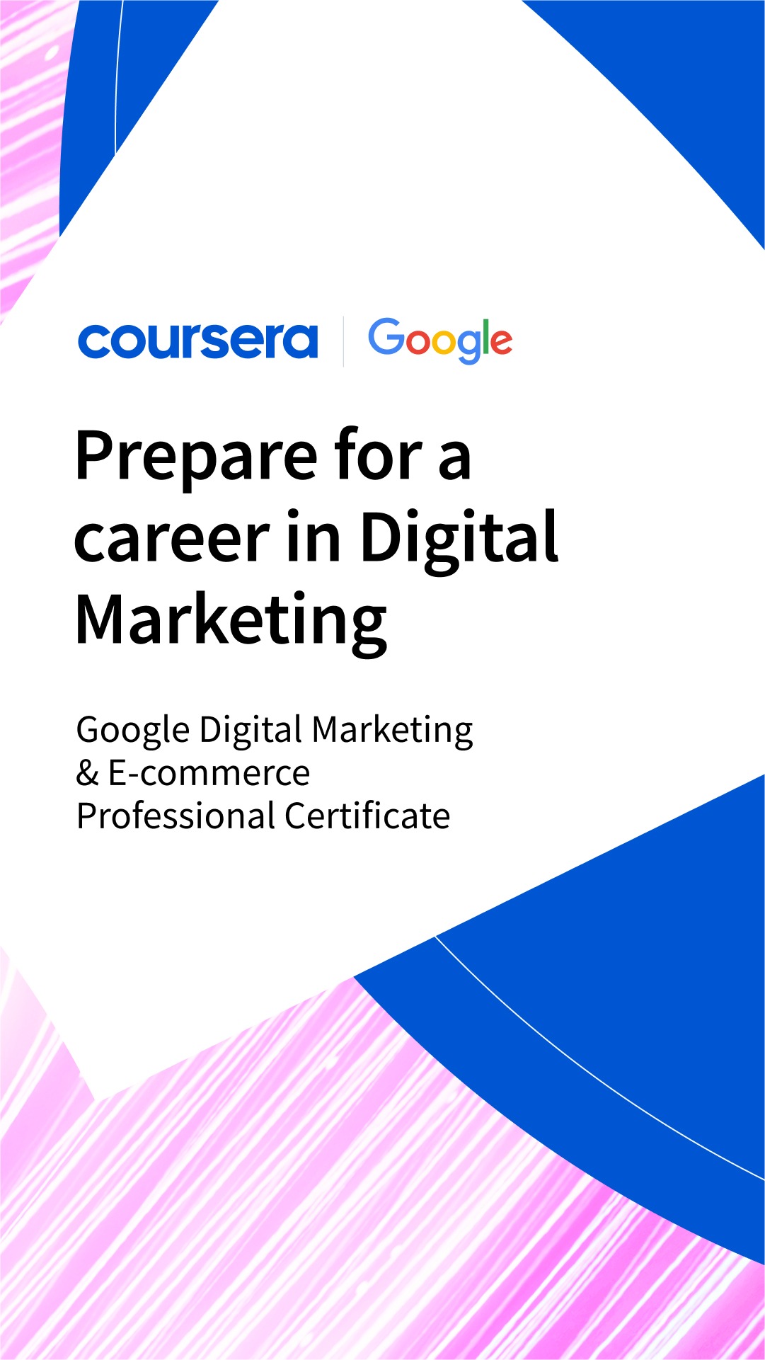 Coursera Facebook ad