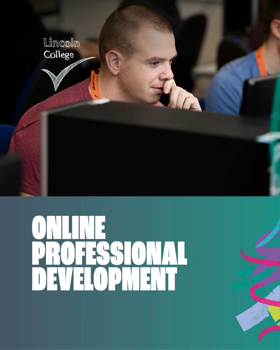 Lincoln College (UK) Facebook ad