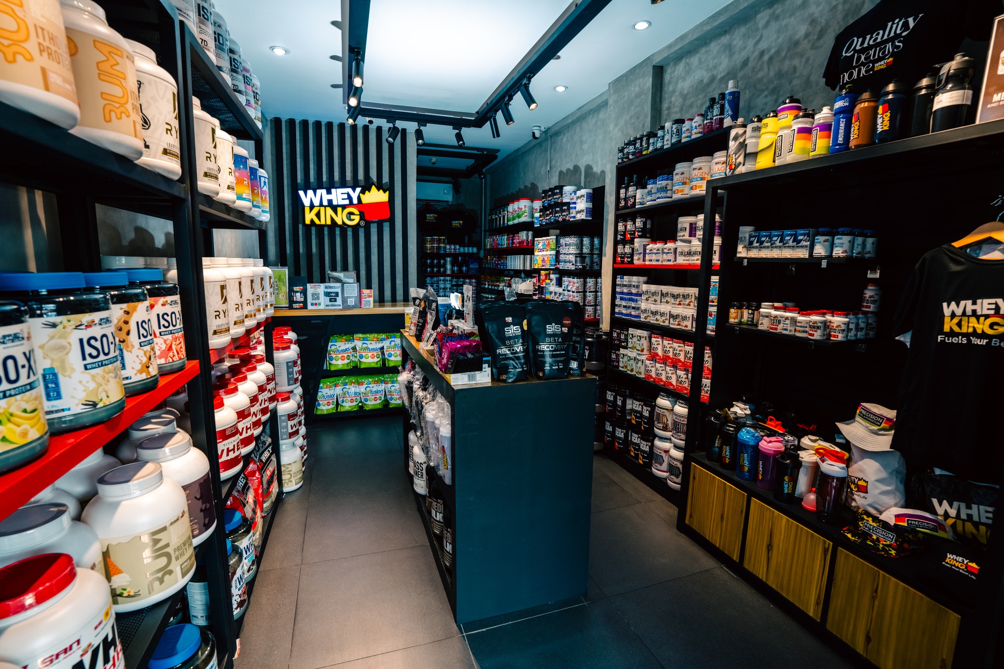 Whey King Supplements Congressional Facebook ad: More than a supplement store, a space built…