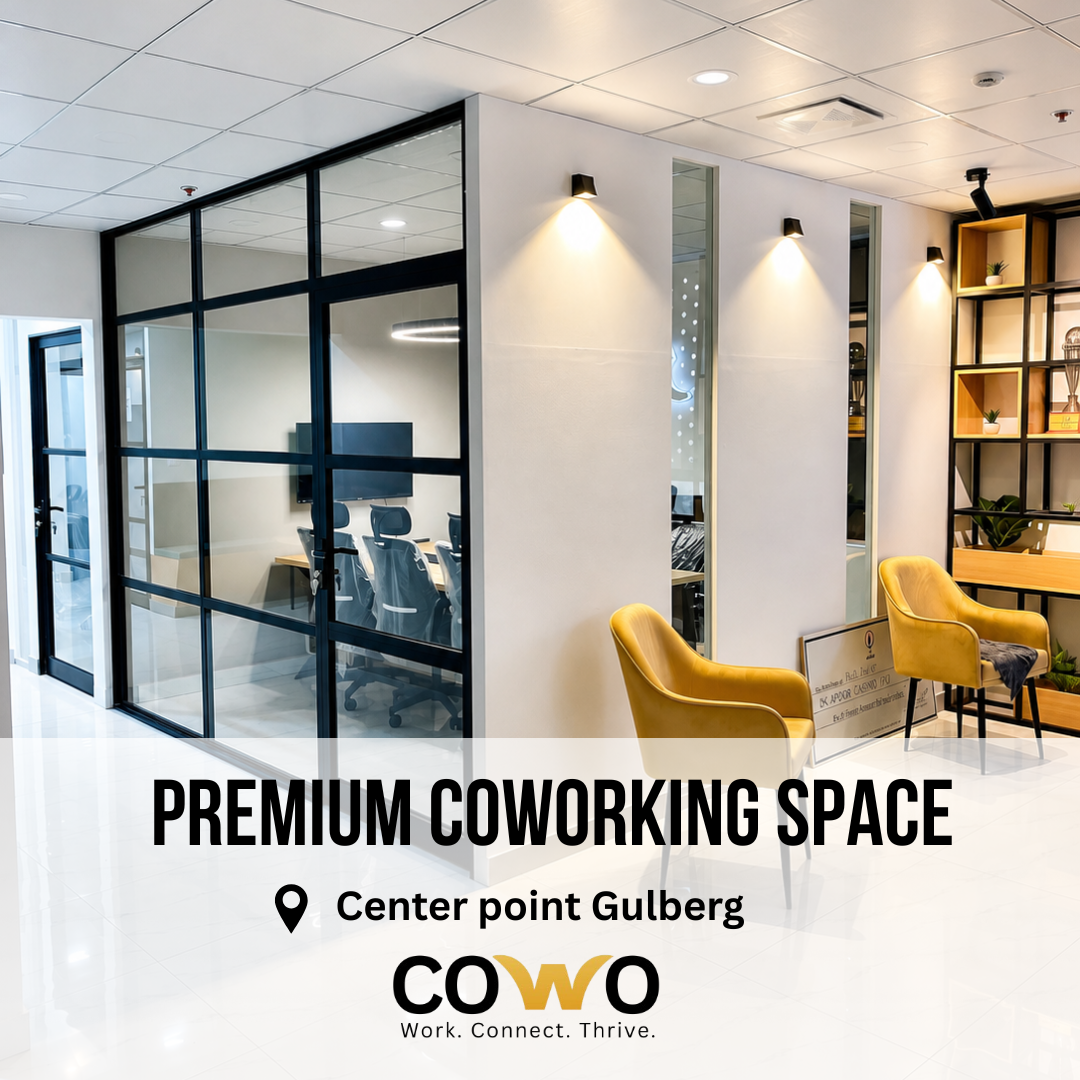 COWO Facebook ad: Discover premium workspaces, private offices, meeting…