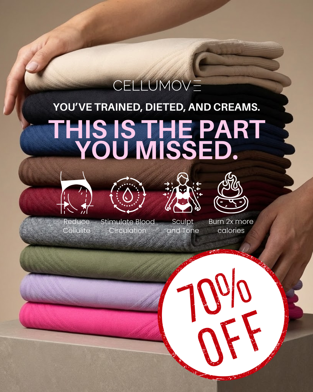 Cellumove Fitwear Facebook ad
