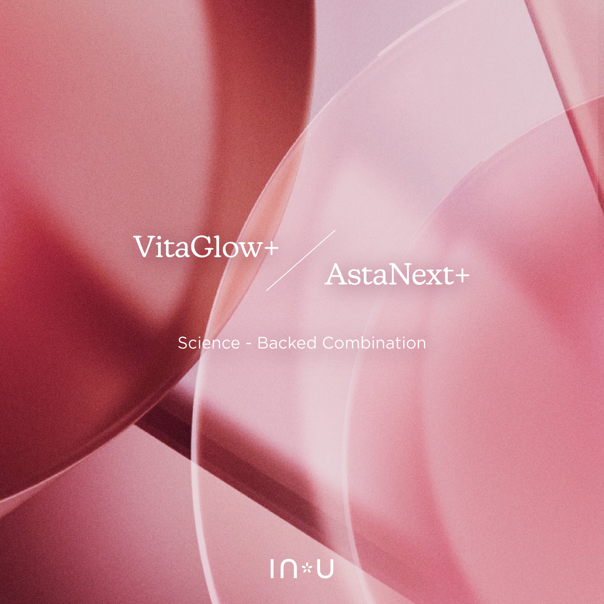 IN U Supplement Facebook ad: VitaGlow+ & AstaNext+
